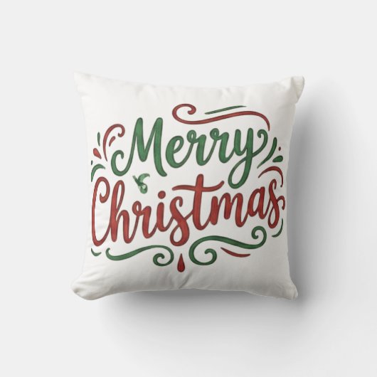 メリークリスマス クッション (正面)