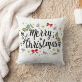 メリークリスマス クッション (ブランケット)