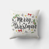 メリークリスマス クッション (裏面)
