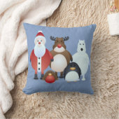 メリークリスマス クッション (ブランケット)
