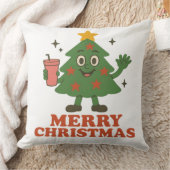 メリークリスマス クッション (ブランケット)