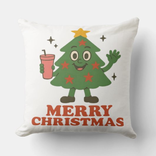 メリークリスマス クッション (正面)