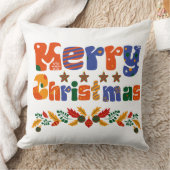 メリークリスマス クッション (ブランケット)