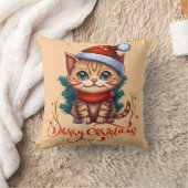 メリークリスマス クッション (ブランケット)