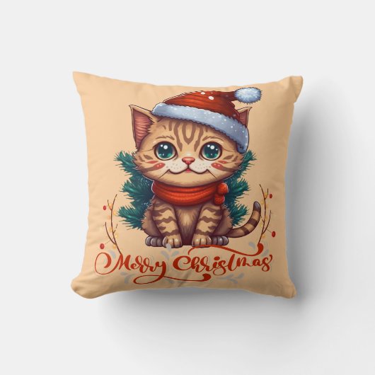 メリークリスマス クッション (正面)