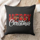 メリークリスマス クッション (ブランケット)