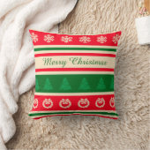 メリークリスマス クッション (ブランケット)