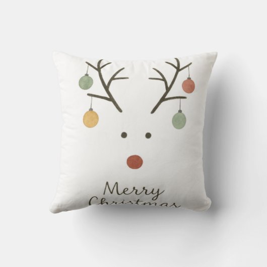 メリークリスマス クッション (裏面)