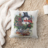 メリークリスマス クッション (ブランケット)