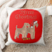 メリークリスマス クッション (ブランケット)