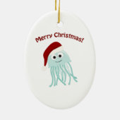 メリークリスマス!クラゲ セラミックオーナメント (裏面)