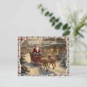 メリークリスマス クラシック レトロ フェスティブ クリスマス (スタンド正面)