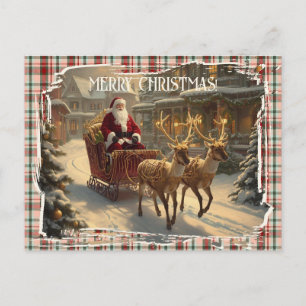 メリークリスマス クラシック レトロ フェスティブ クリスマス