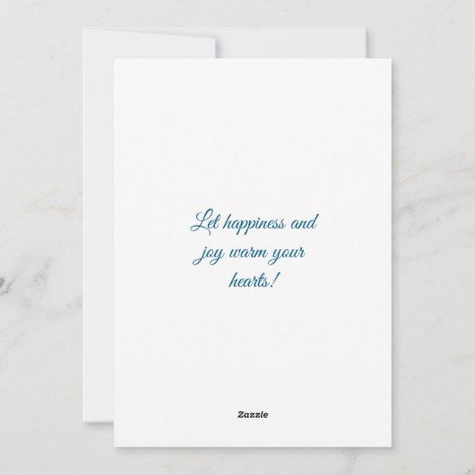 メリークリスマス!クリスマスの挨拶 シーズンカード (裏面)