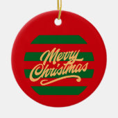 メリークリスマス - クリスマスオーナメント (正面)