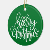 メリークリスマス - クリスマスオーナメント (左)