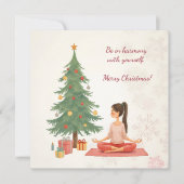 メリークリスマス！クリスマスカードです。 シーズンカード (正面)