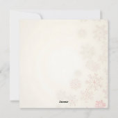 メリークリスマス！クリスマスカードです。 シーズンカード (裏面)