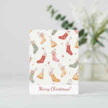 メリークリスマス！　クリスマスカードです。