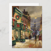 メリークリスマス – クリスマスカード (正面/裏面)