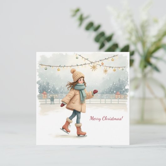 メリークリスマス!クリスマスカード。 シーズンカード (スタンド正面)