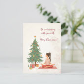 メリークリスマス!クリスマスカード。 シーズンポストカード (スタンド正面)