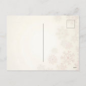 メリークリスマス!クリスマスカード。 シーズンポストカード (裏面)