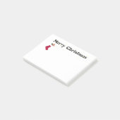 メリークリスマス、クリスマスストッキング。 ポストイット (アングル)