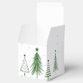メリークリスマス |クリスマスツリーパターン フェイバーボックス (オープン)