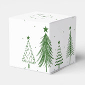 メリークリスマス |クリスマスツリーパターン フェイバーボックス (裏面サイド)