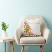 メリークリスマス、クリスマスツリープレゼント クッション (椅子)