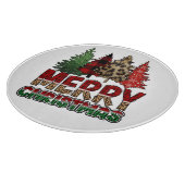 メリークリスマス・クリスマスツリー カッティングボード (角)