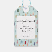 メリークリスマス!クリスマスツリー ギフトタグ (正面)