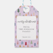 メリークリスマス!クリスマスツリー ギフトタグ (正面)