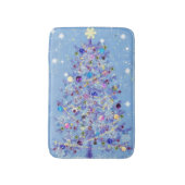 メリークリスマス – クリスマスツリー バスマット (正面縦)