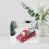 メリークリスマス、クリスマスツリー、メリークリスマスauto シーズンポストカード (スタンド正面)
