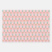 メリークリスマス – クリスマスツリー ラッピングペーパーシート (正面)