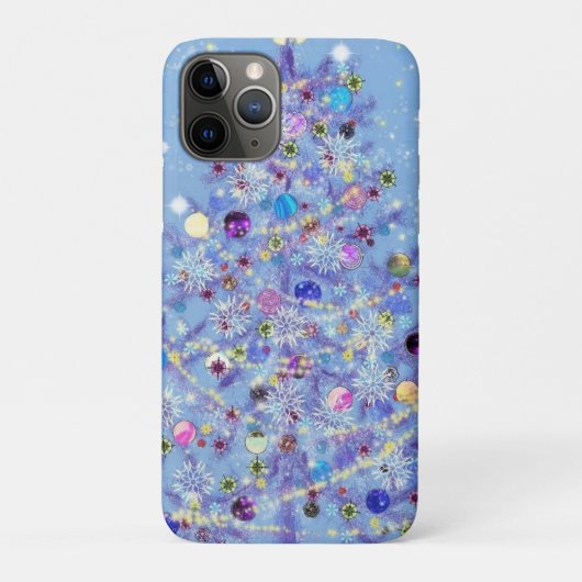 メリークリスマス – クリスマスツリー Case-Mate iPhoneケース (裏)