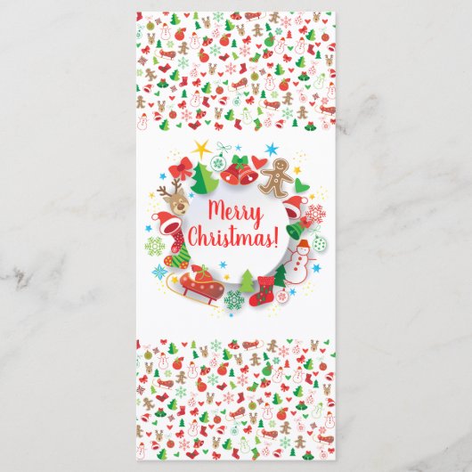 メリークリスマス!クリスマスハッピーニューイヤーデコレーション (正面)