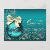 メリークリスマス.クリスマスボーブル シーズンポストカード (正面)