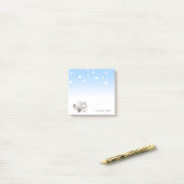 メリークリスマス、クリスマスボールパーソナライズされた- ポストイット (デスク上)