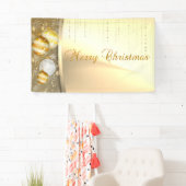 メリークリスマス、クリスマスボール、贋金 横断幕 (インサイチュ)
