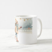 メリークリスマス!クリスマスマグカップ。 コーヒーマグカップ (正面右)