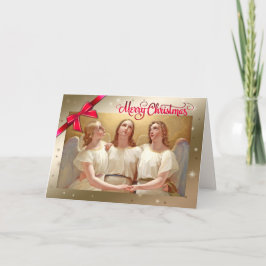 メリークリスマス.クリスマス・エン絵画ジェルズ シーズンカード