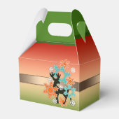 メリークリスマス、クリスマス、クリスマスの装飾 フェイバーボックス (裏面サイド)