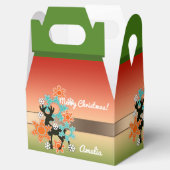 メリークリスマス、クリスマス、クリスマスの装飾 フェイバーボックス (オープン)