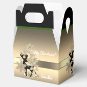 メリークリスマス、クリスマス、クリスマスの装飾 フェイバーボックス (オープン)