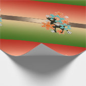 メリークリスマス、クリスマス、クリスマスの装飾 ラッピングペーパー (角)