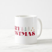メリークリスマス - クリスマス コーヒーマグカップ (正面右)