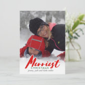 メリークリスマス |クリスマス シーズンカード (スタンド正面)